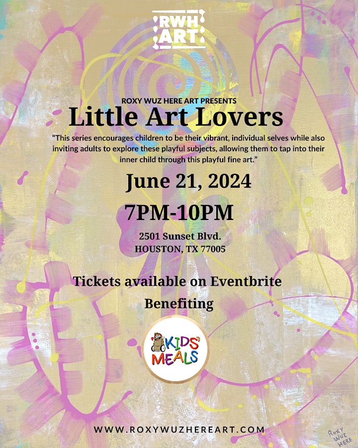 Little Art Lovers Project (Date Change)