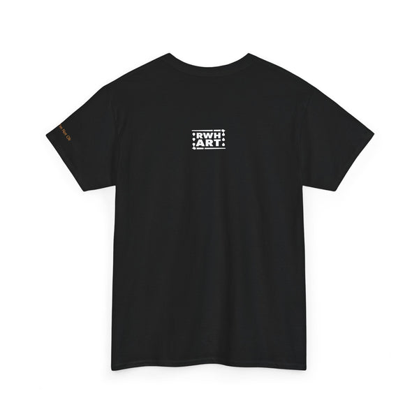 Be Still & Heal Heavy Cotton T-Shirt ft. "I'm Not Ok"