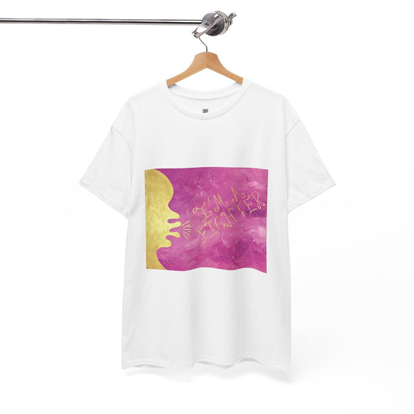 Heavy Cotton T-Shirt ft. "I'm A Fighter"