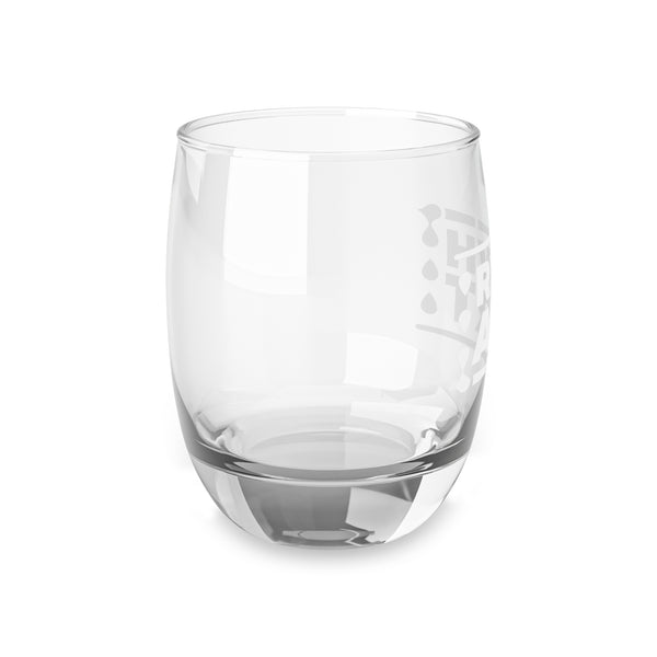 Whiskey Glass RWH Logo (White)