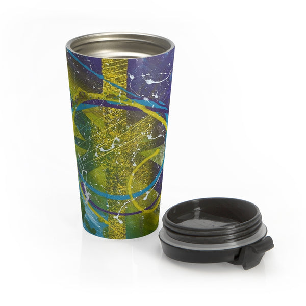 Stainless Steel Travel Mug "Crazy Layers"