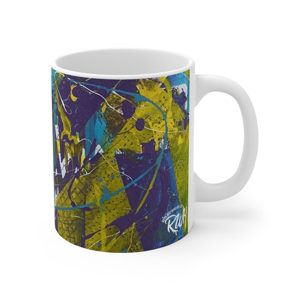 Ceramic Coffee Mug "Running Crazy"