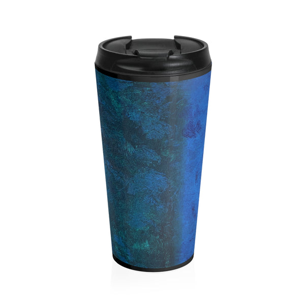 Stainless Steel Travel Mug "The Blues"