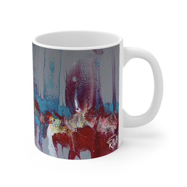 Ceramic Coffee Mug "Running Swipe"