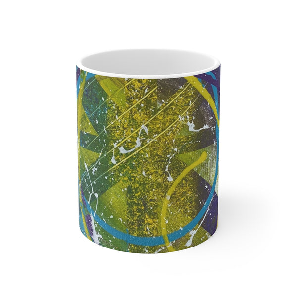 Ceramic Coffee Mug "Crazy Layers"