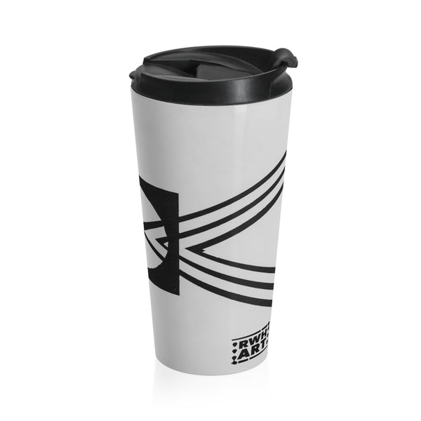 Stainless Steel Travel Mug "Opposites Attract"