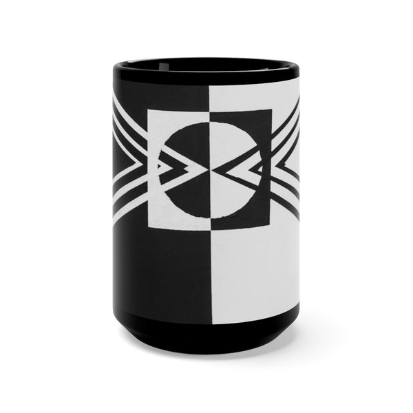 Ceramic Coffee Mug "Opposites Attract"