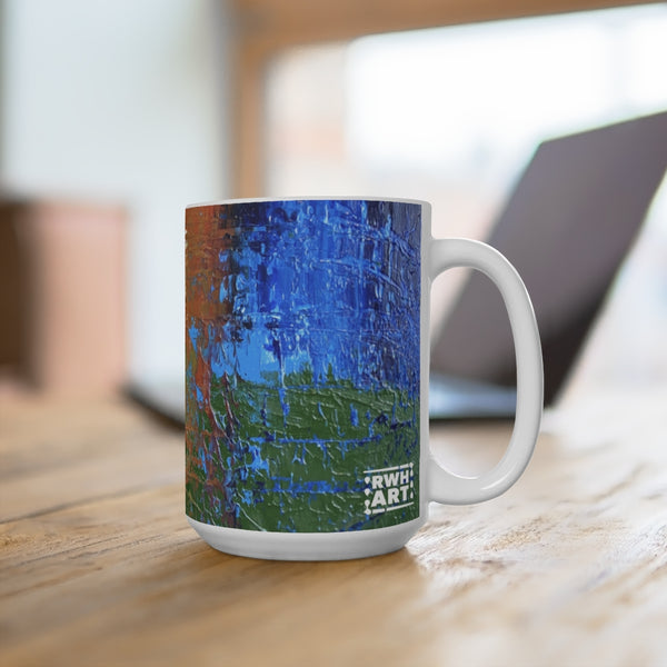 Ceramic Coffee Mug "Abstract Sunset"