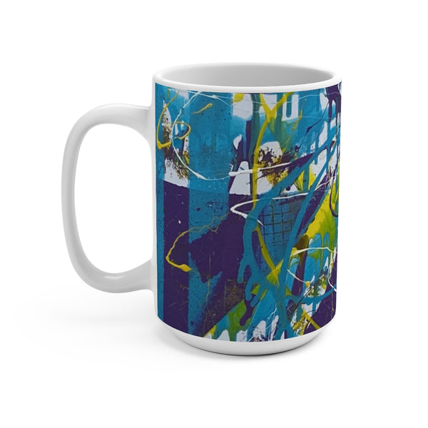 Ceramic Coffee Mug "Running Crazy"