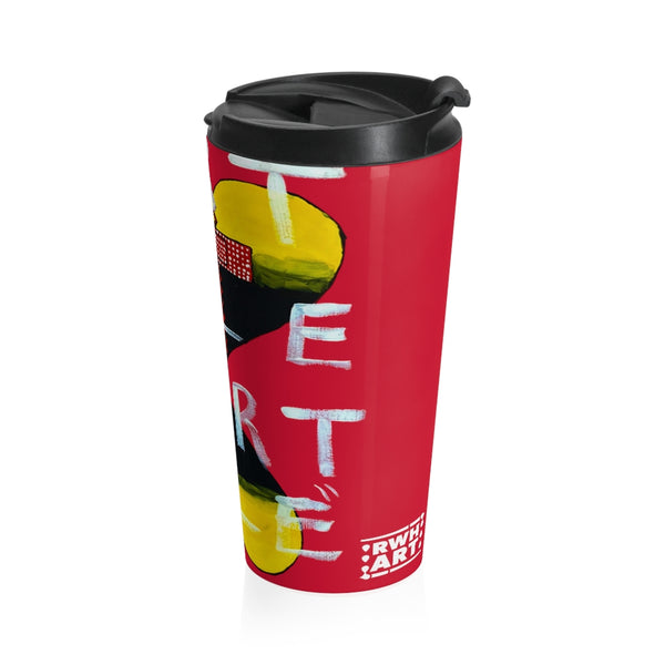 Stainless Steel Travel Mug "Hurt People"