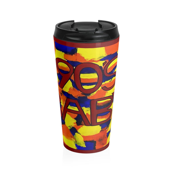 Stainless Steel Travel Mug "90's Baby"