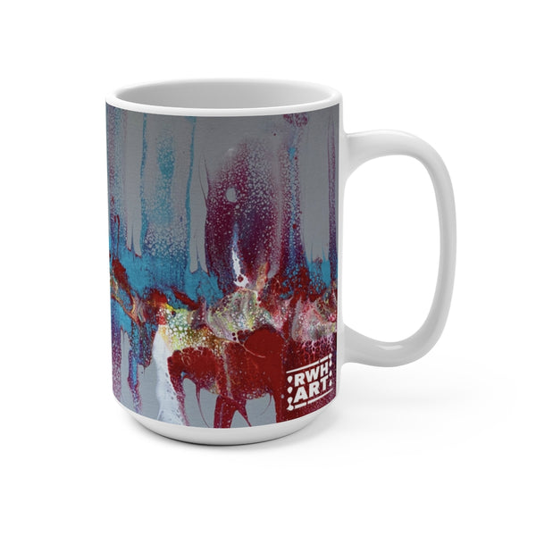 Ceramic Coffee Mug "Running Swipe"