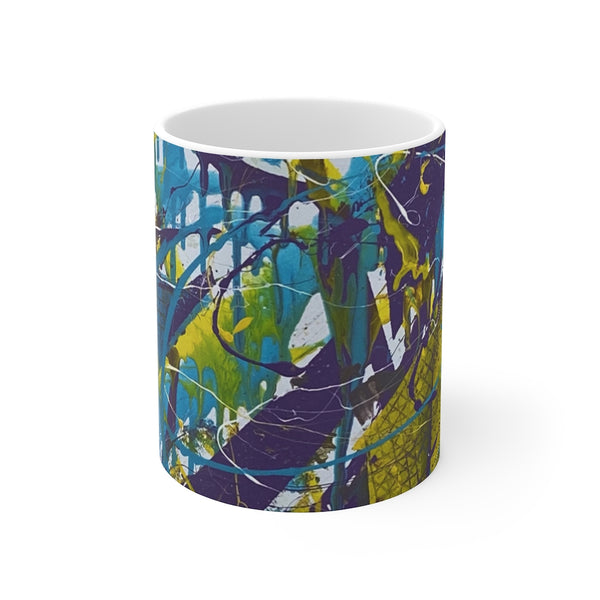 Ceramic Coffee Mug "Running Crazy"