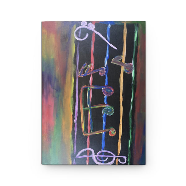 Writing Journal "Dancing Staff"