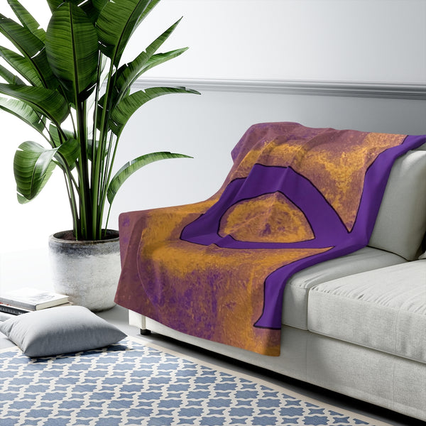 Ankh  Sherpa Fleece Blanket