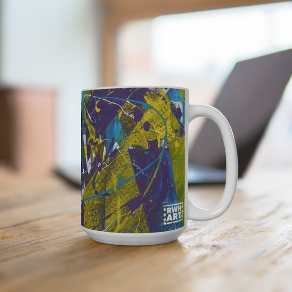 Ceramic Coffee Mug "Running Crazy"