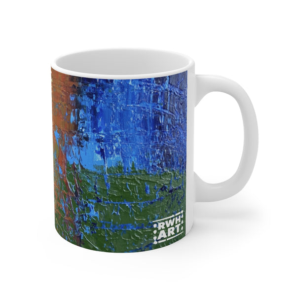 Ceramic Coffee Mug "Abstract Sunset"