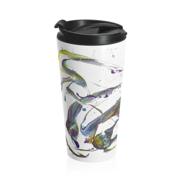 Stainless Steel Travel Mug "Crazy Beautiful Love"