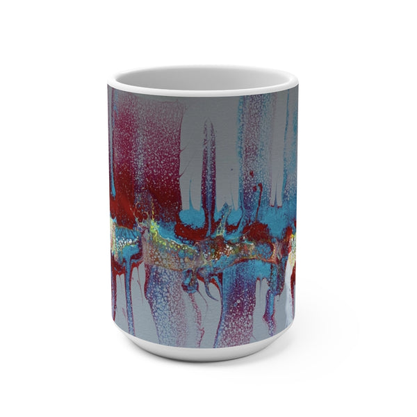 Ceramic Coffee Mug "Running Swipe"