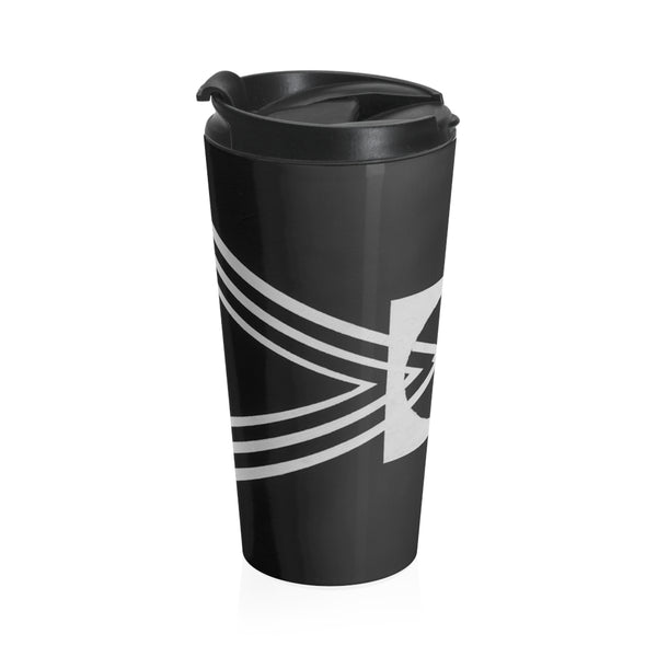 Stainless Steel Travel Mug "Opposites Attract"