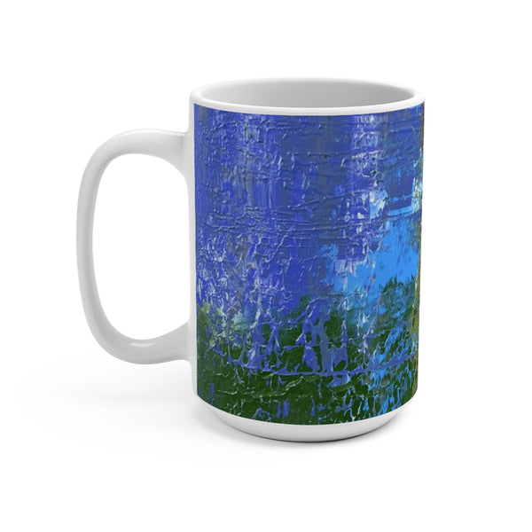 Ceramic Coffee Mug "Abstract Sunset"
