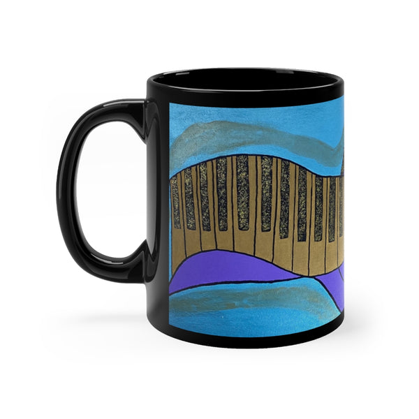 Ceramic Coffee Mug "Love of Music"