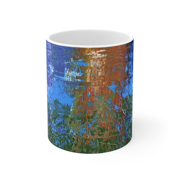 Ceramic Coffee Mug "Abstract Sunset"