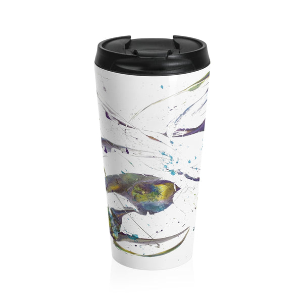 Stainless Steel Travel Mug "Crazy Beautiful Love"
