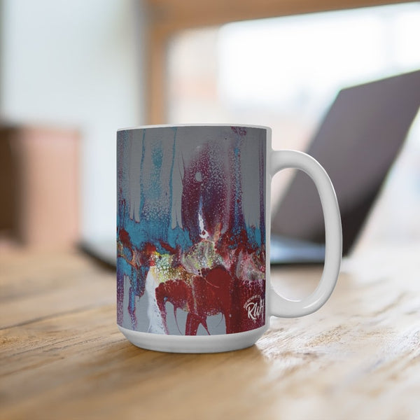 Ceramic Coffee Mug "Running Swipe"
