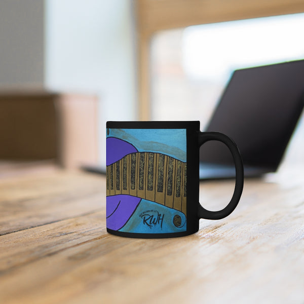 Ceramic Coffee Mug "Love of Music"