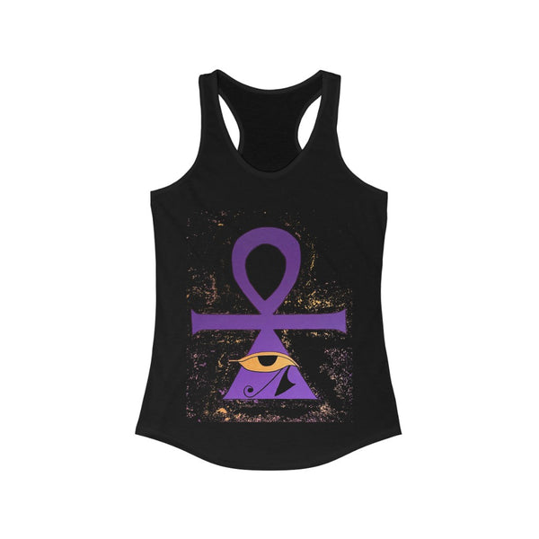 Women's Racerback Tank Top "Ankh"