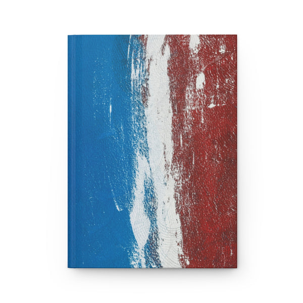 Writing Journal "Blue Red White"