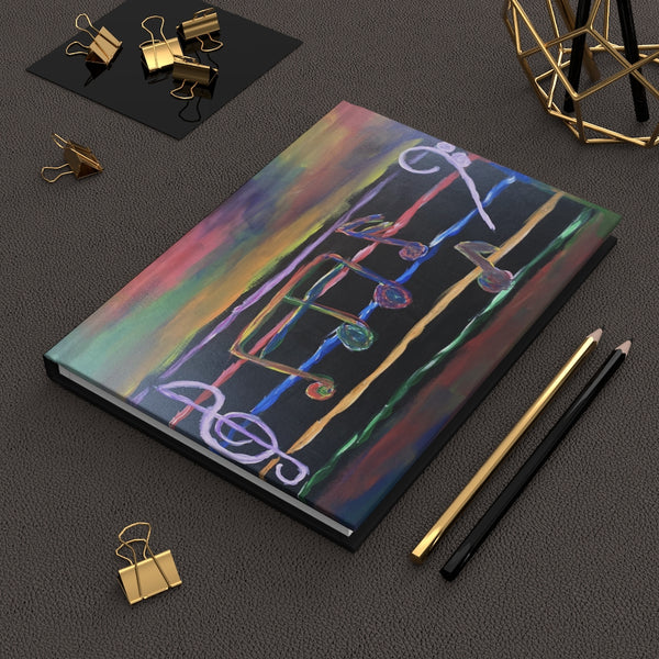 Writing Journal "Dancing Staff"