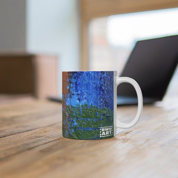 Ceramic Coffee Mug "Abstract Sunset"