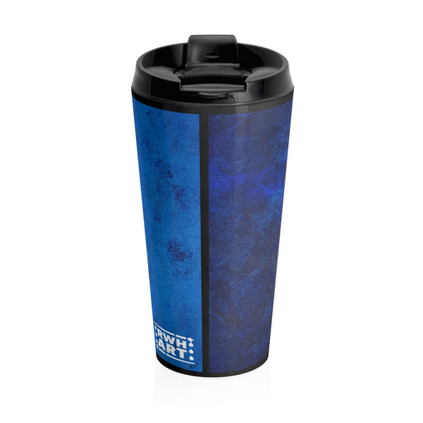 Stainless Steel Travel Mug "The Blues"