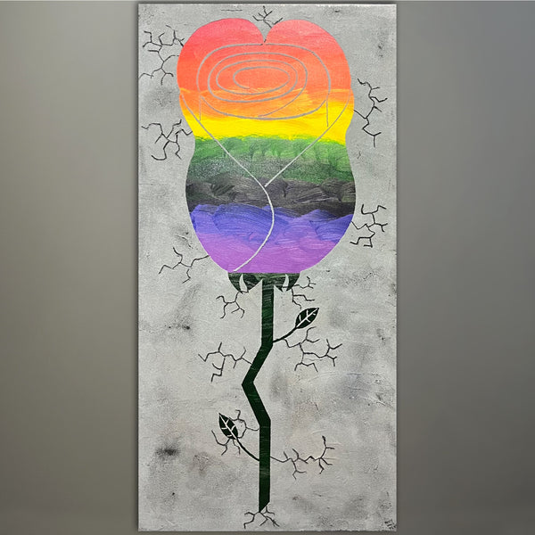 “Rose From Concrete” no.3 (Pride)