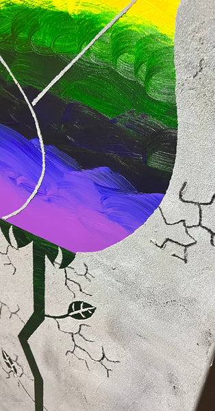 “Rose From Concrete” no.3 (Pride)