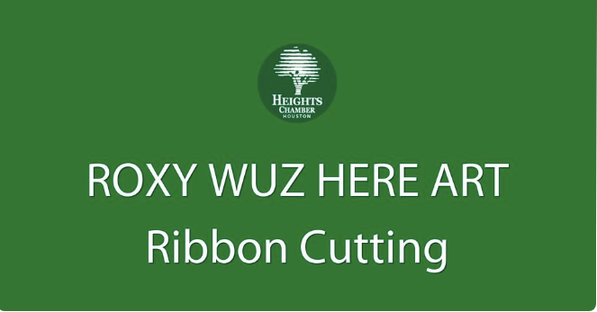 Roxy Wuz Here Art Ribbon Cutting 8/19/21