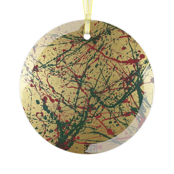 Glass Ornament “Holiday”