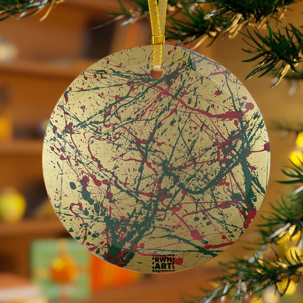 Glass Ornament “Holiday”