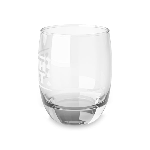 Whiskey Glass RWH Logo (White)