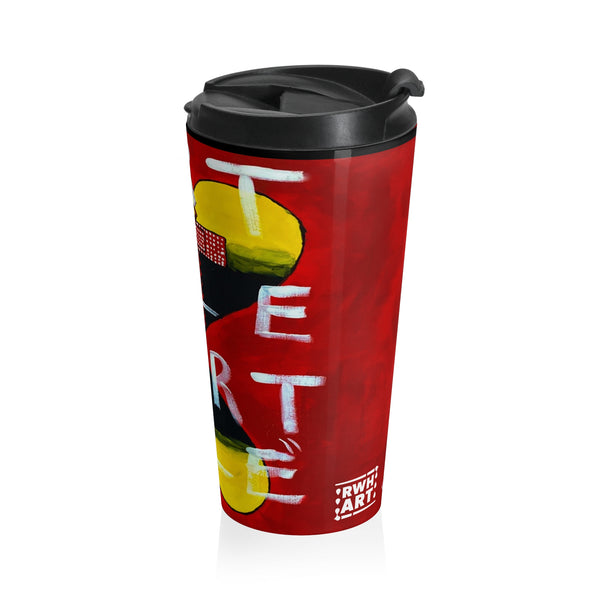 Travel Mug — "Hurt People" Stainless Steel Tumbler