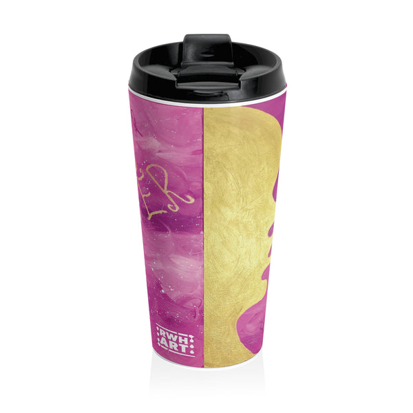 Stainless Steel Travel Mug "I’m A Fighter"