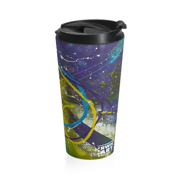 Stainless Steel Travel Mug "Crazy Layers"