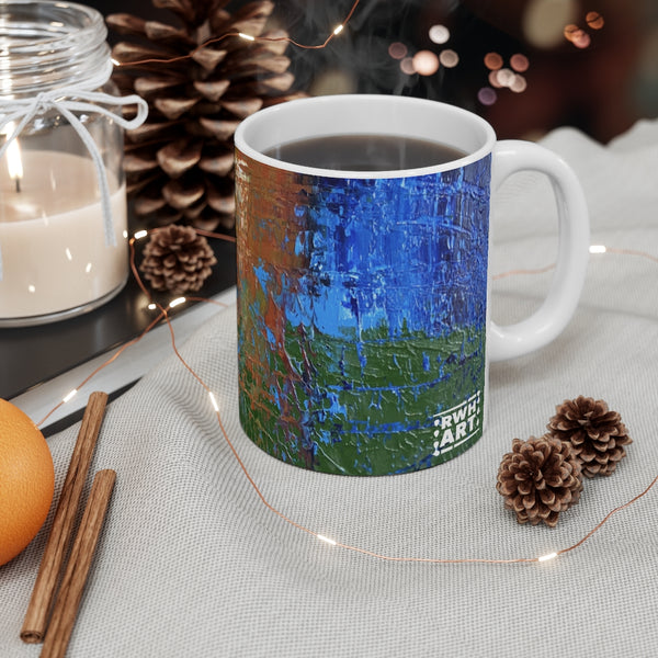 Ceramic Coffee Mug "Abstract Sunset"