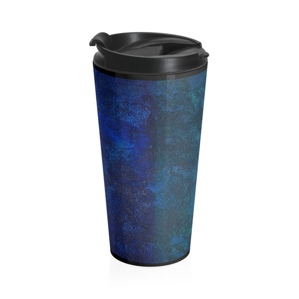 Stainless Steel Travel Mug "The Blues"