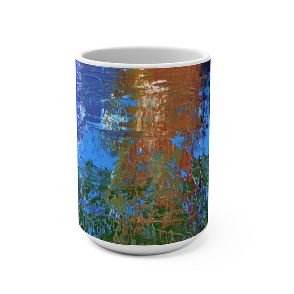 Ceramic Coffee Mug "Abstract Sunset"