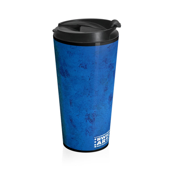 Stainless Steel Travel Mug "The Blues"